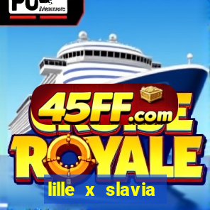 lille x slavia praga palpite